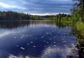 Озеро Рованиеми, Финляндия.